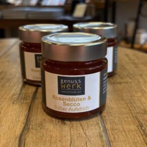 Rosenblüten Secco Fruchtaufstrich